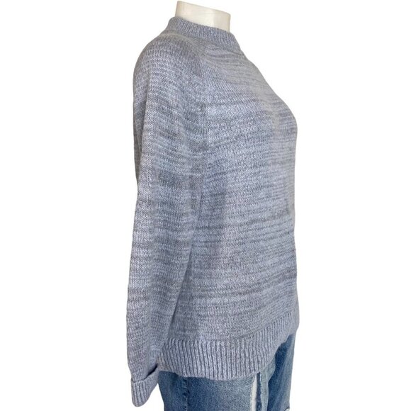 Steven Alan Baby Alpaca Light Baby Blue Pull Over Sweater Size S - Picture 7 of 10